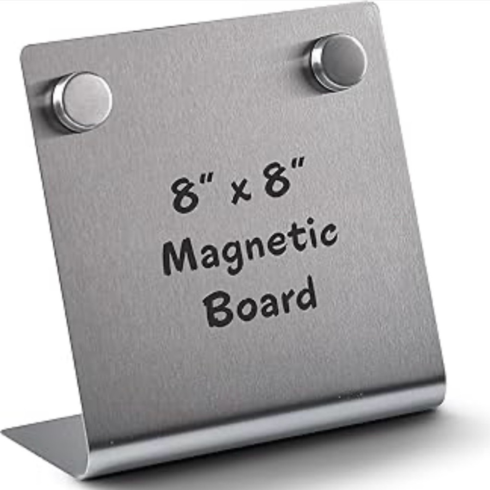 8x8 Magnetic Metal Bulletin Stand